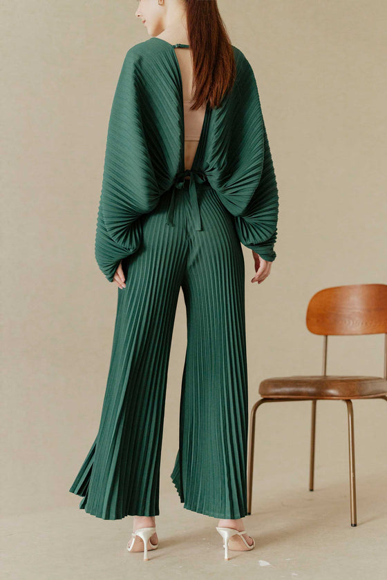 Derre Pleated Pants (Jade)