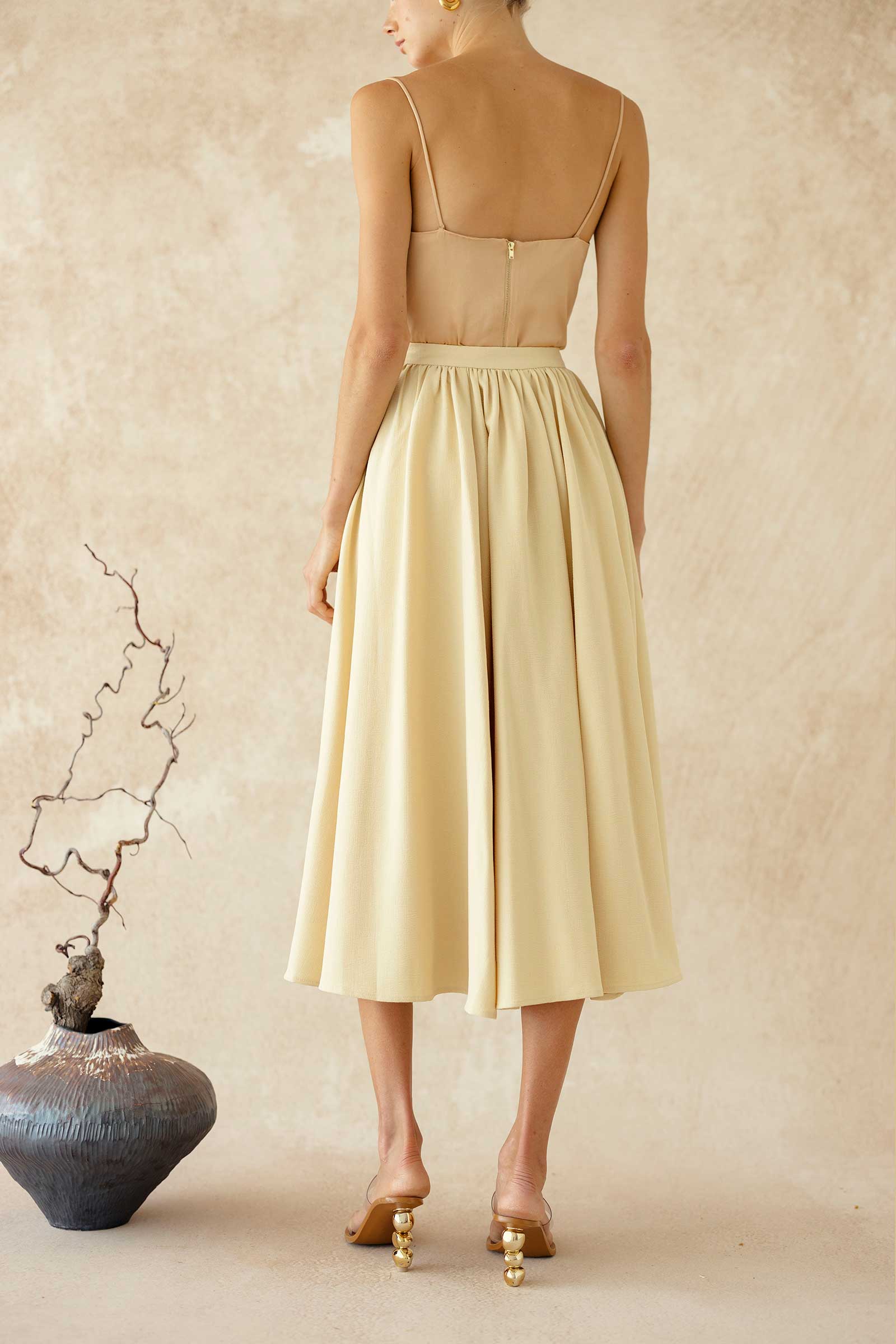 Dritt Skirt (Butter)