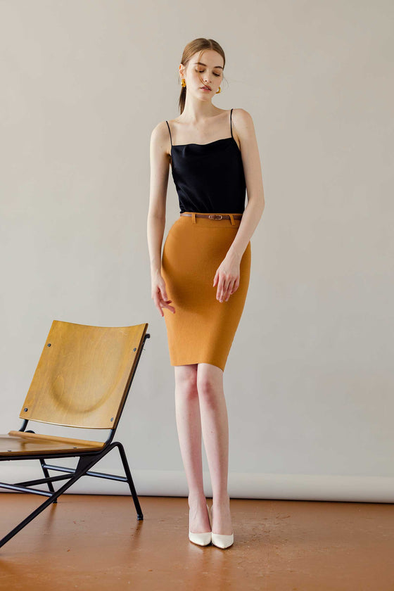 Duvia Skirt (Chesnut)