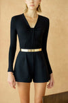 Dere Romper (Black)