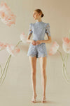 Drissa Romper (Dust Blue)