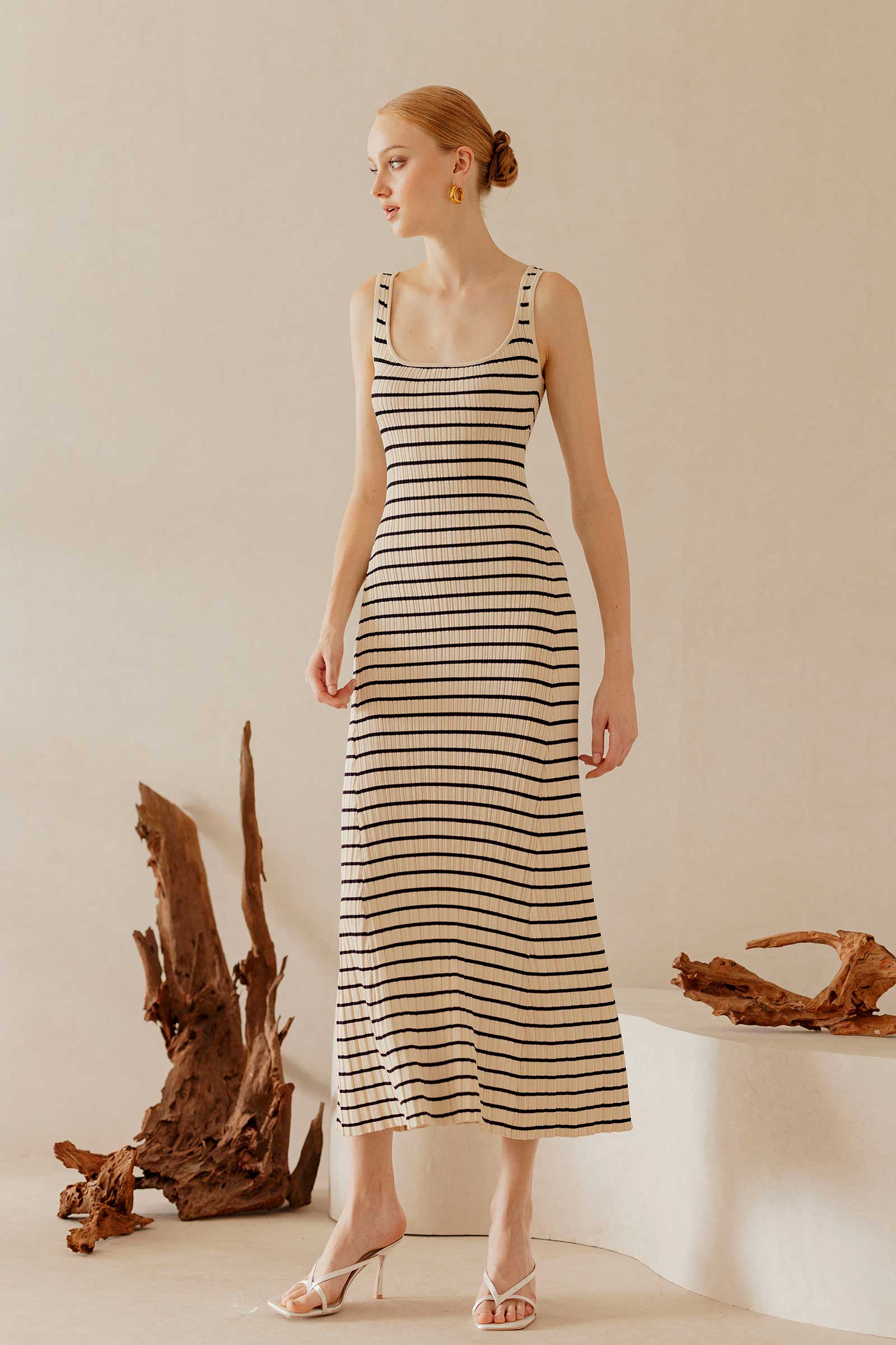 Doses Knit Dress (Rice)