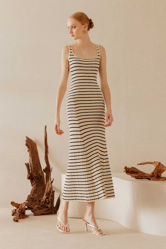 Doses Knit Dress (Rice)