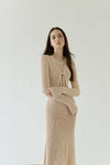 Dokieztuy Cardi Top (Nude)