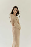 Dokieztuy Cardi Top (Nude)