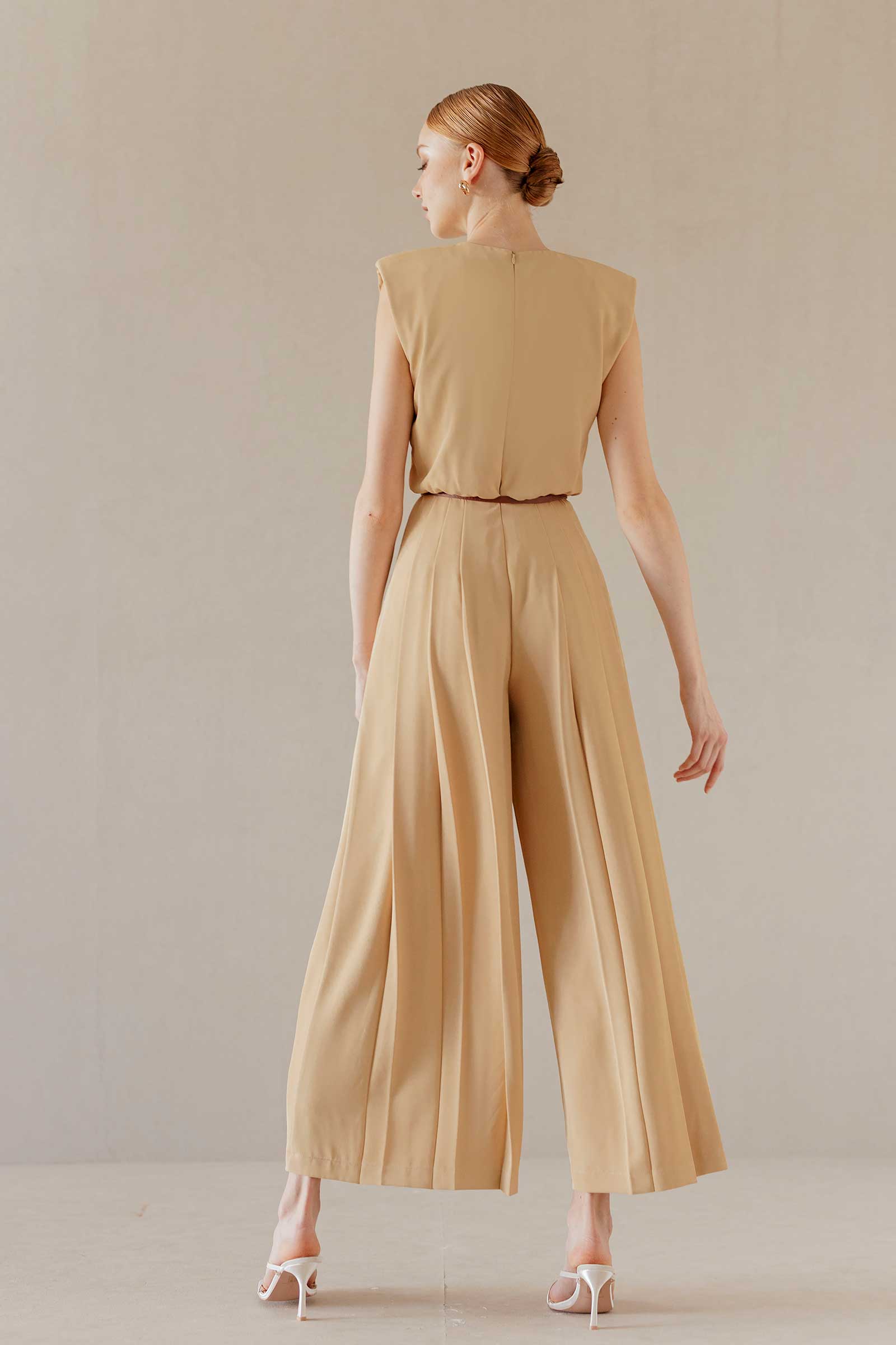 Damiue Jumpsuit (Pale Yellow)