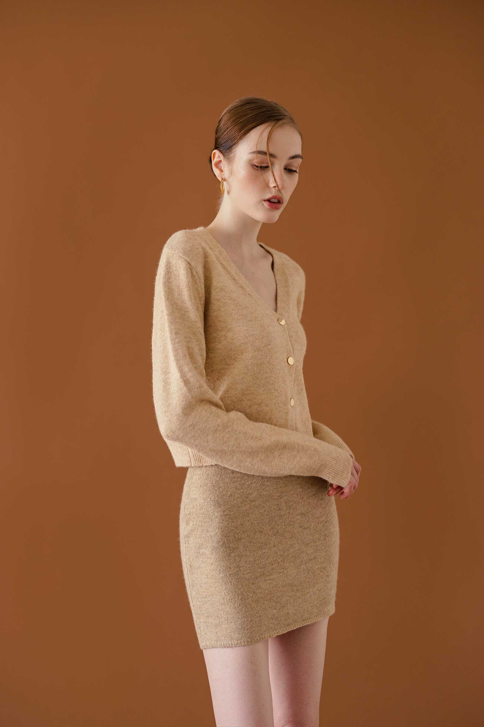 Doireca Cardi (Sand)