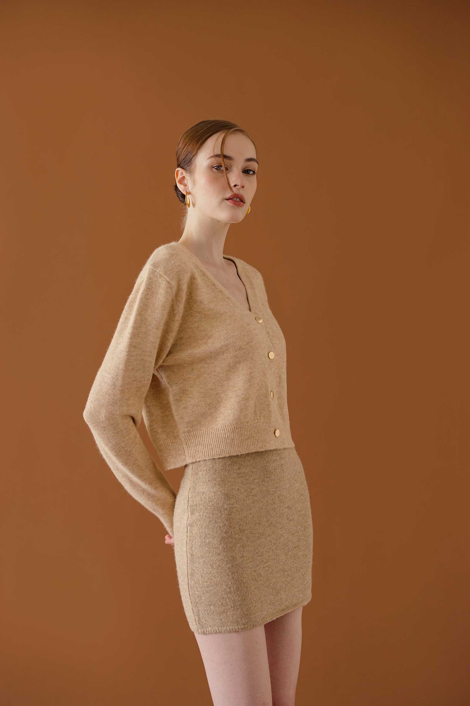 Doireca Cardi (Sand)