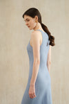 Yarra Linen Dress (Flax Blue)