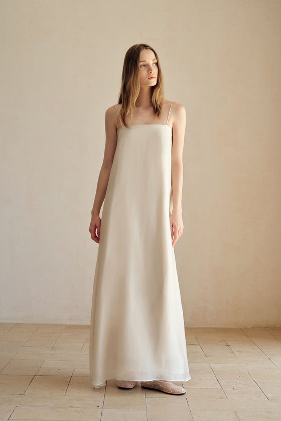 Isle Organza Silk Blend Maxi Dress