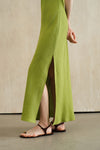 Yarra Linen Dress (Bergamot)