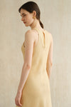 Yarra Linen Dress (Soft Butter)