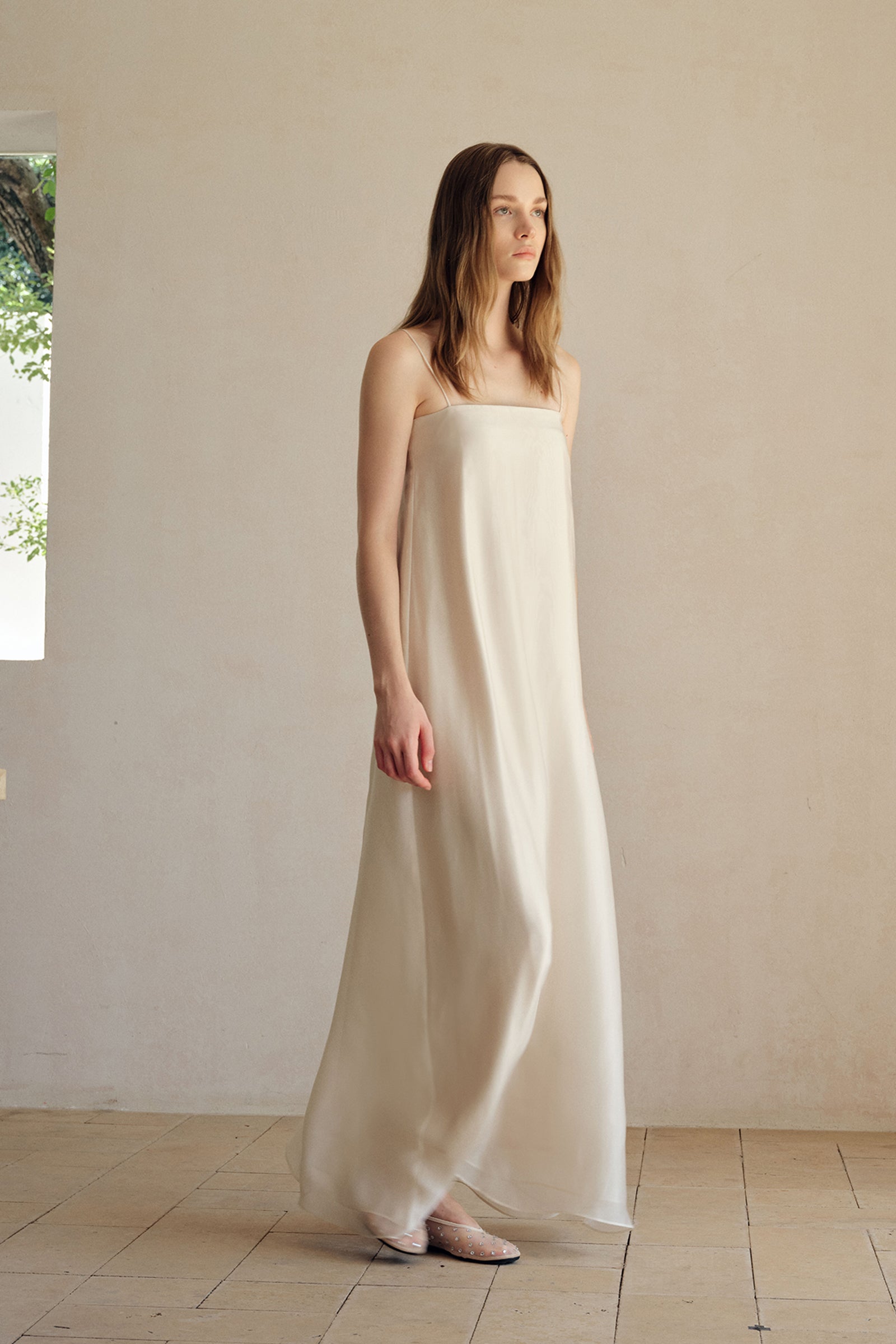 Isle Organza Silk Blend Maxi Dress