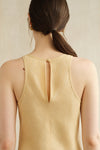 Yarra Linen Dress (Soft Butter)