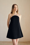 Luna Shift Dress (Black)