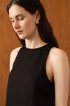 Margo Shift Dress (Black)