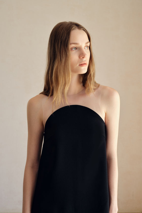 Luna Shift Dress (Black)