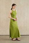 Yarra Linen Dress (Bergamot)