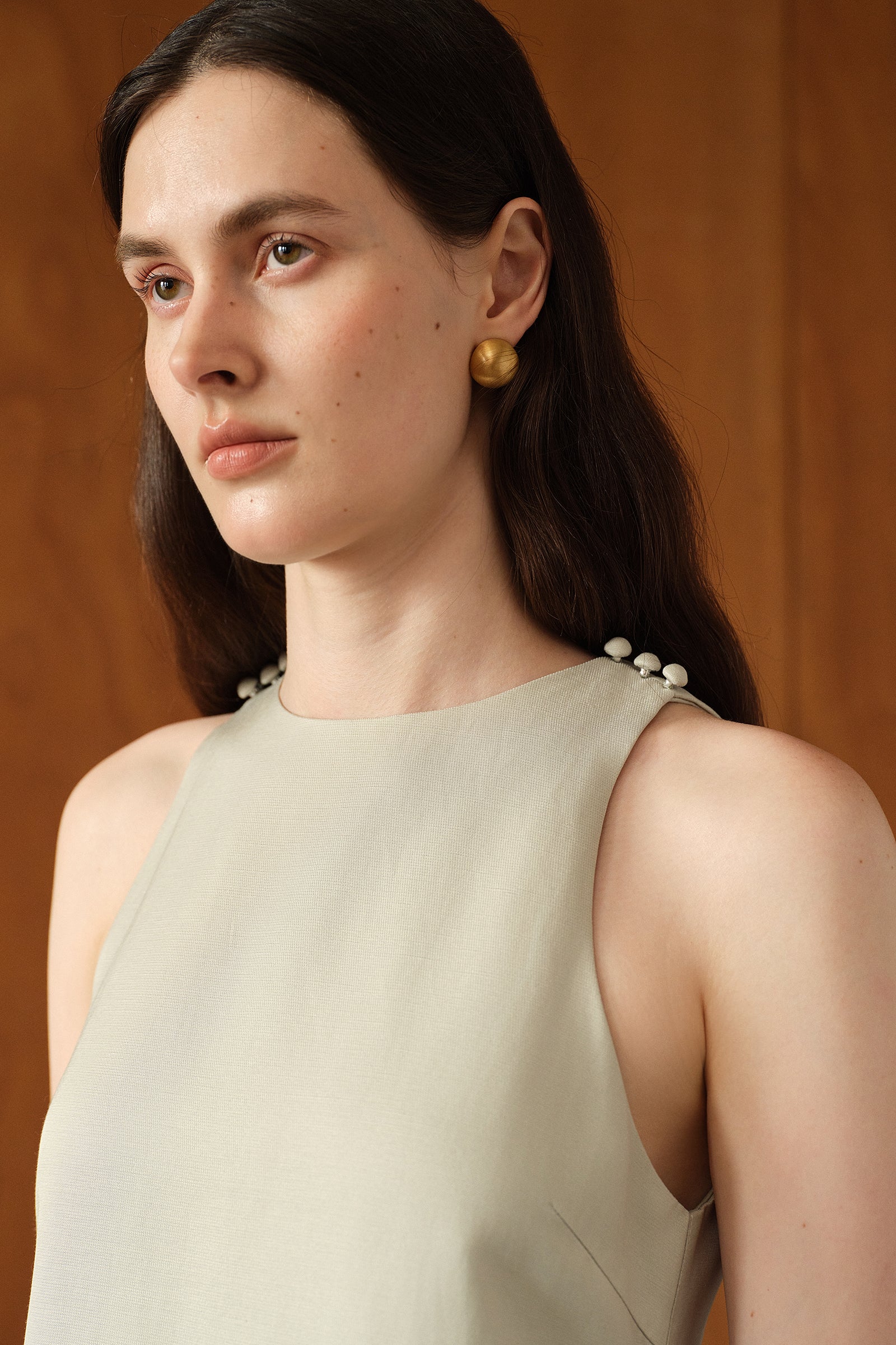 Margo Shift Dress (Eucalyptus)