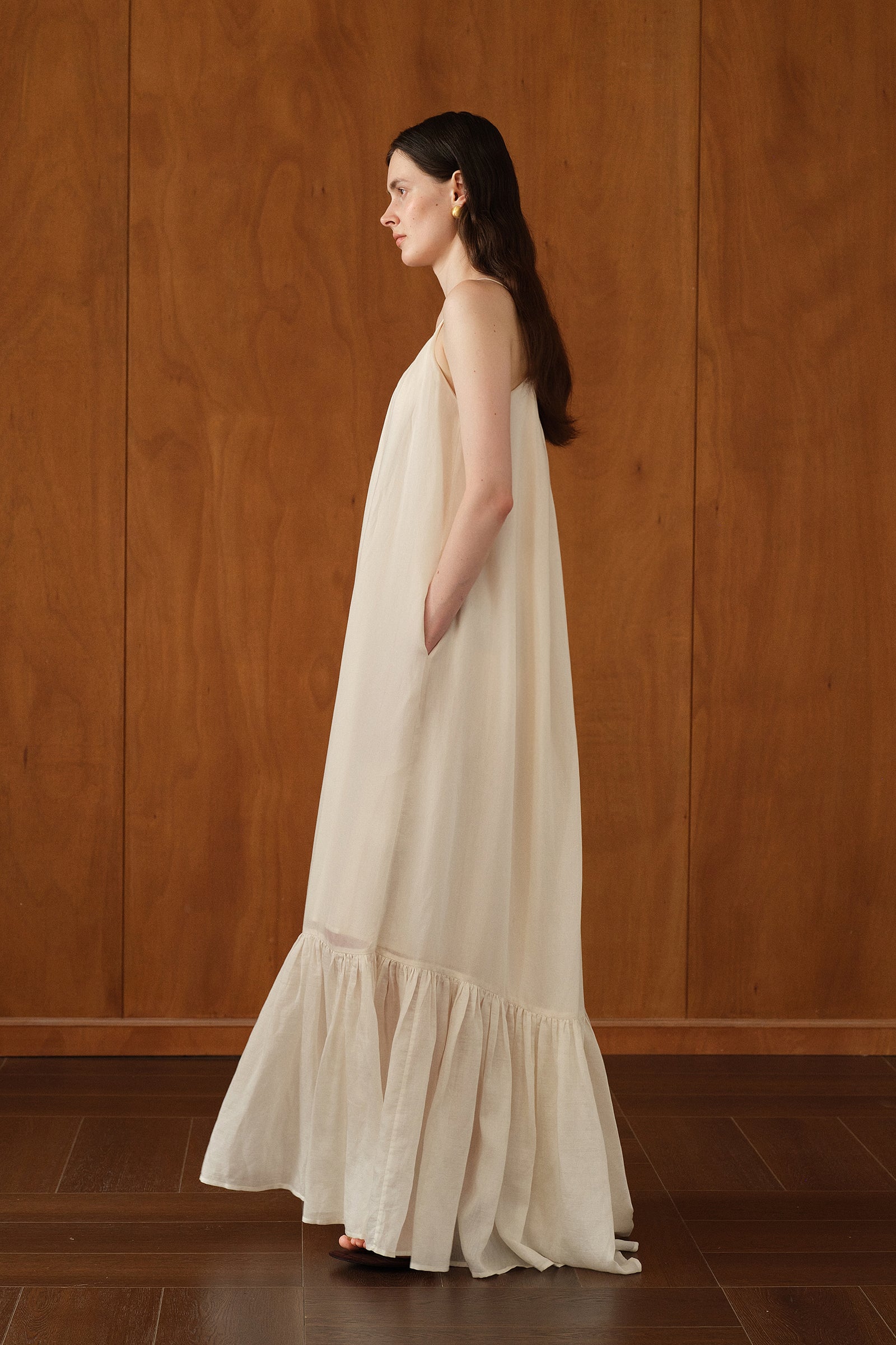 Paloma Dress (Ecru Mist)