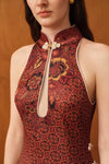 Maya Qipao (Russet)