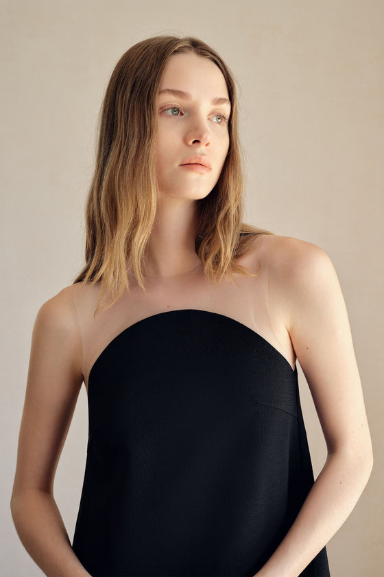 Luna Shift Dress (Black)