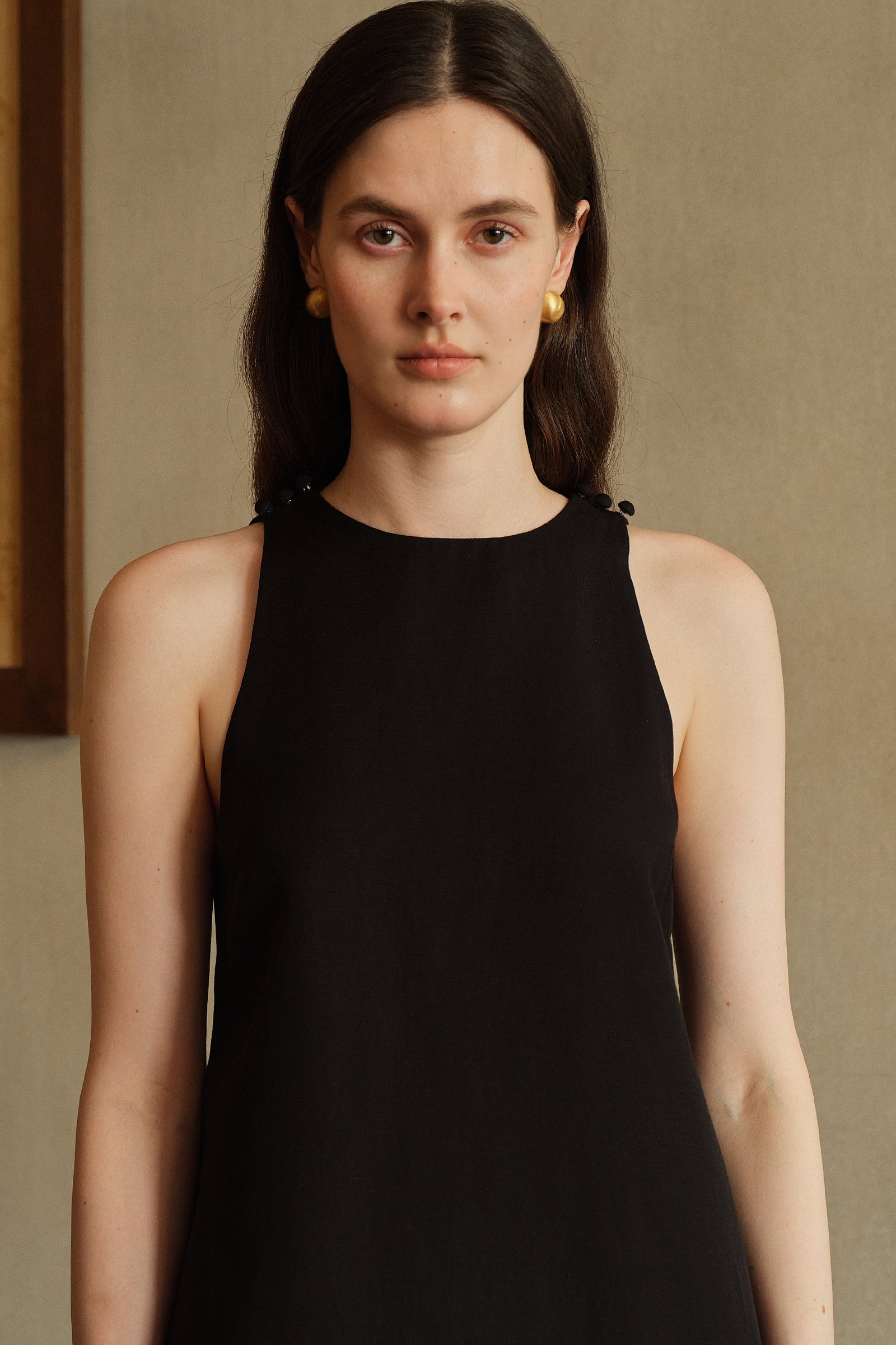 Margo Shift Dress (Black)