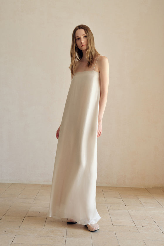 Isle Organza Silk Blend Maxi Dress