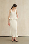 Sorra Midi Skirt (Snow White)