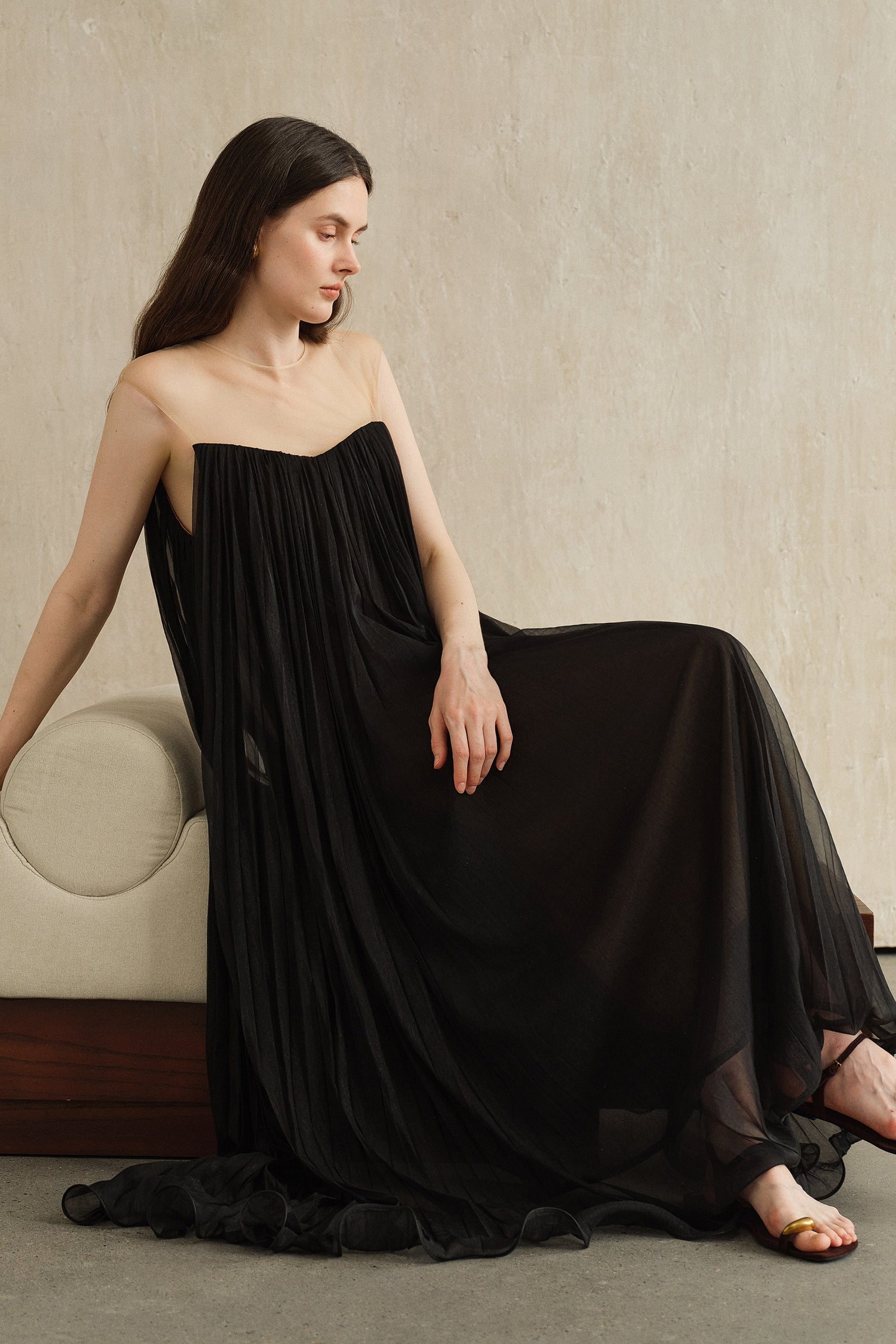 Rumi Long Dress (Noir)