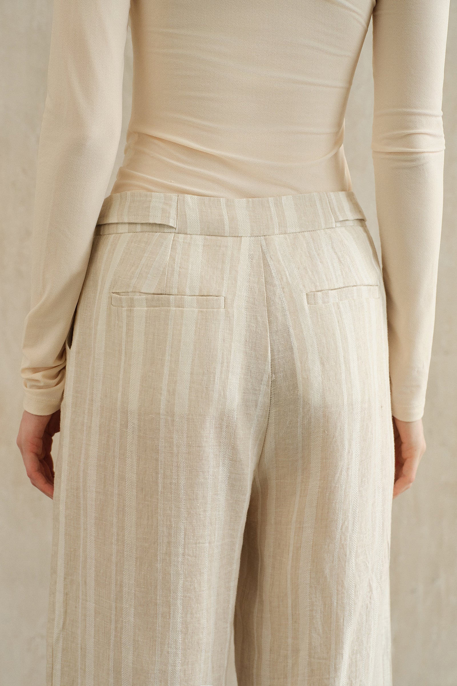 Tabe Pants (Canvas Stripe)