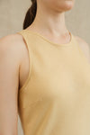 Yarra Linen Dress (Soft Butter)