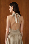 Penelope Dress (Natural Linen)