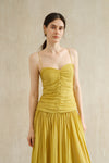 Palais Dress (Lime Leaf)