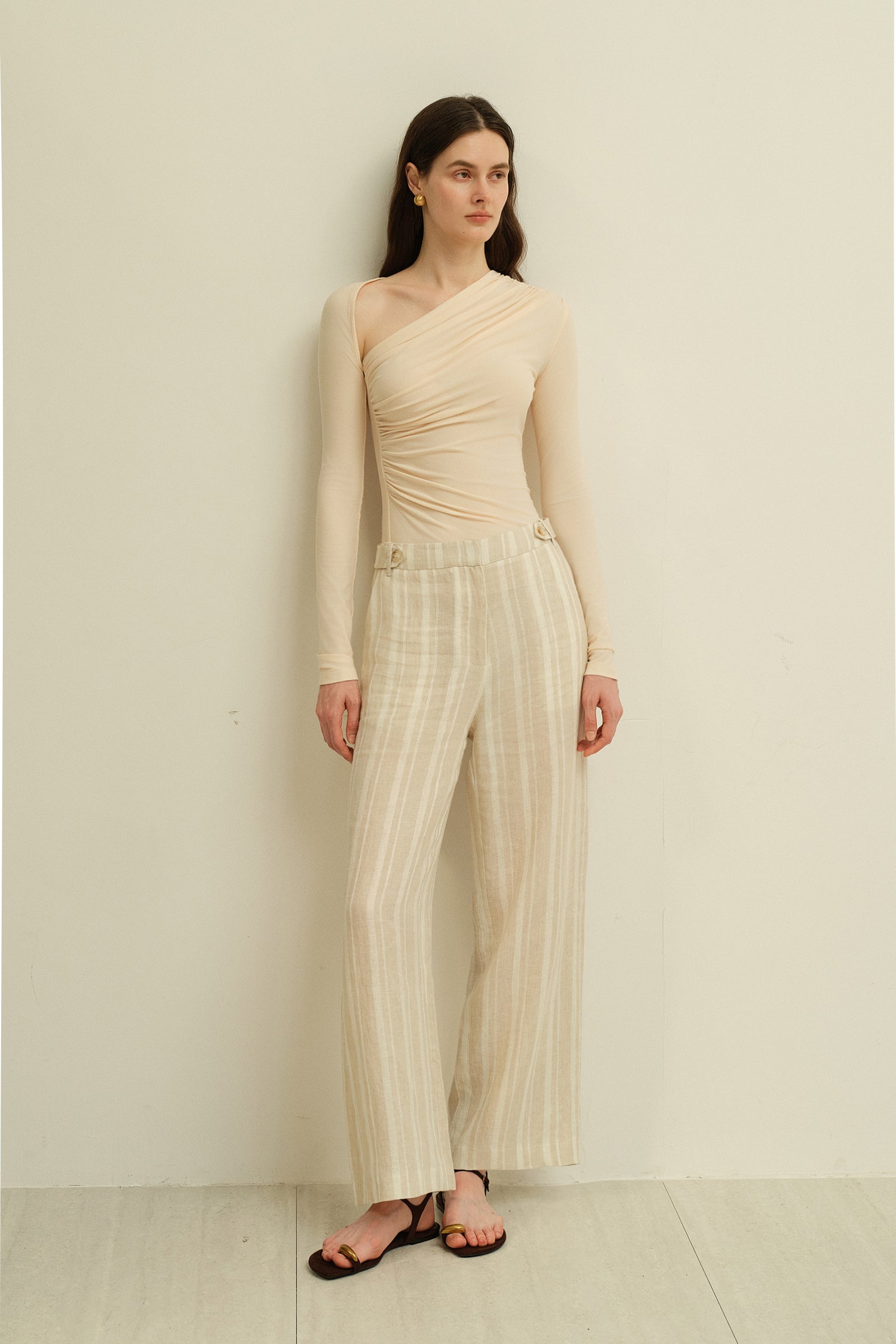 Tabe Pants (Canvas Stripe)