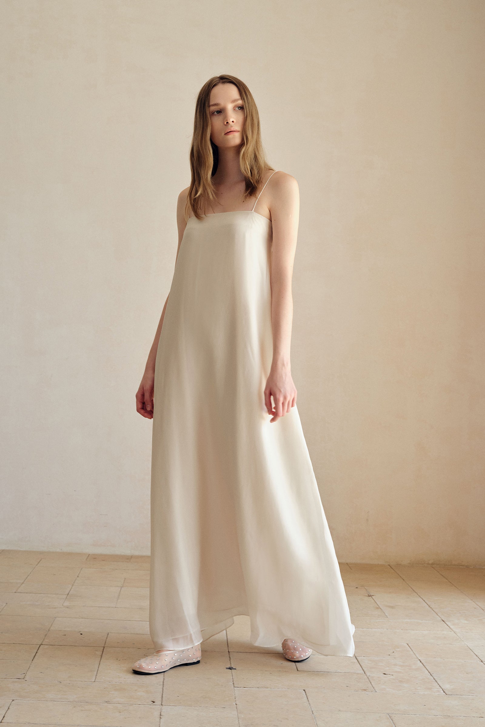 Isle Organza Silk Blend Maxi Dress