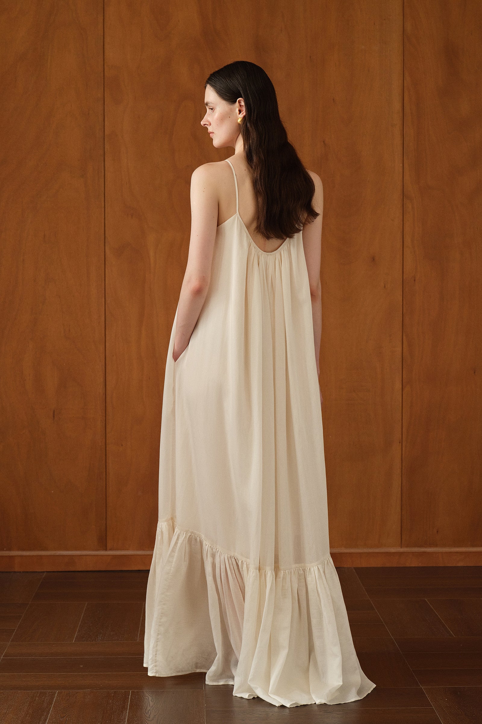 Paloma Dress (Ecru Mist)