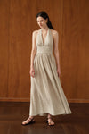 Penelope Dress (Natural Linen)