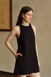Margo Shift Dress (Black)