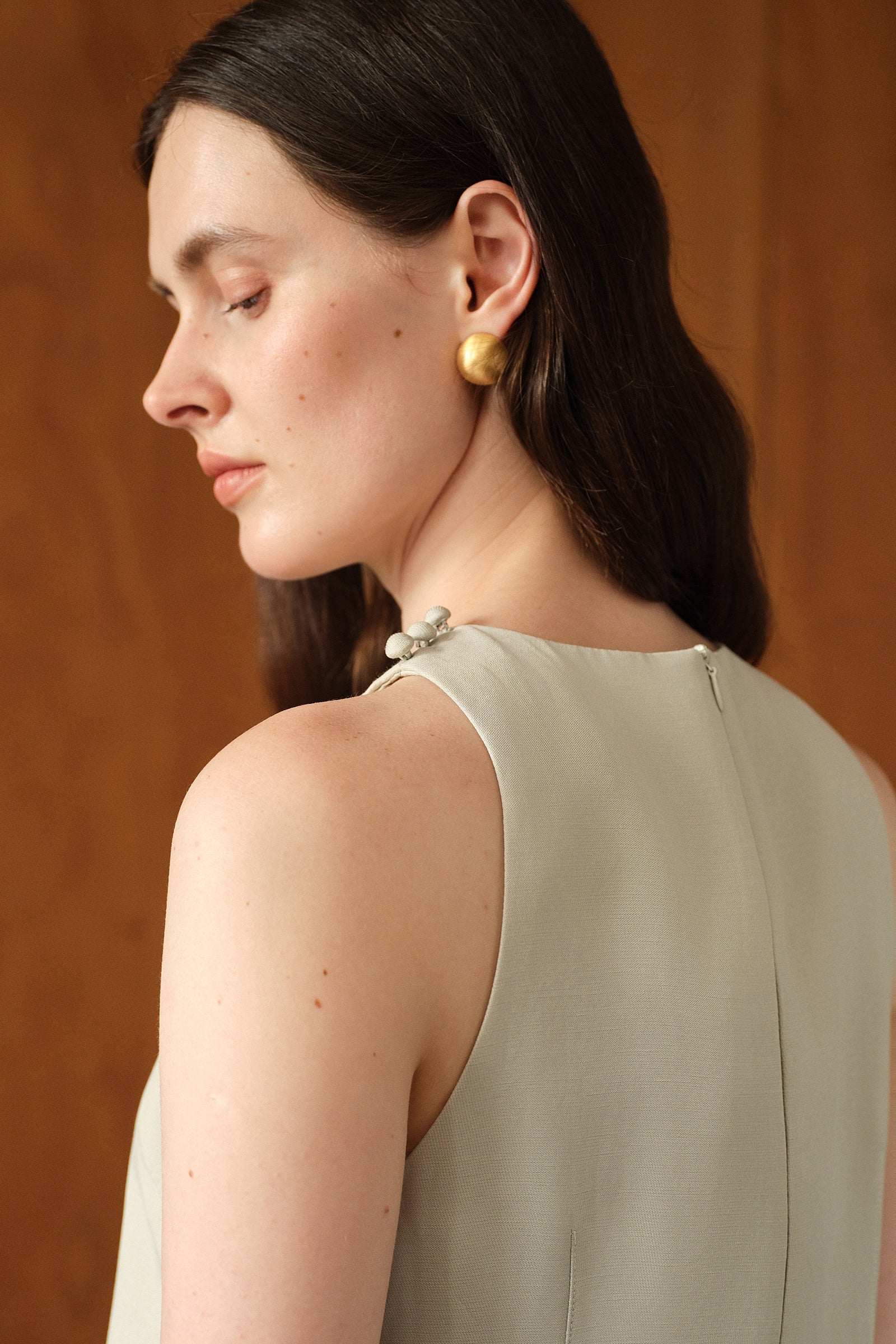 Margo Shift Dress (Eucalyptus)