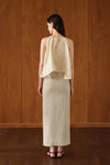 Mara Linen Midi Skirt (Natural Linen)