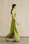 Yarra Linen Dress (Bergamot)
