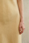 Yarra Linen Dress (Soft Butter)