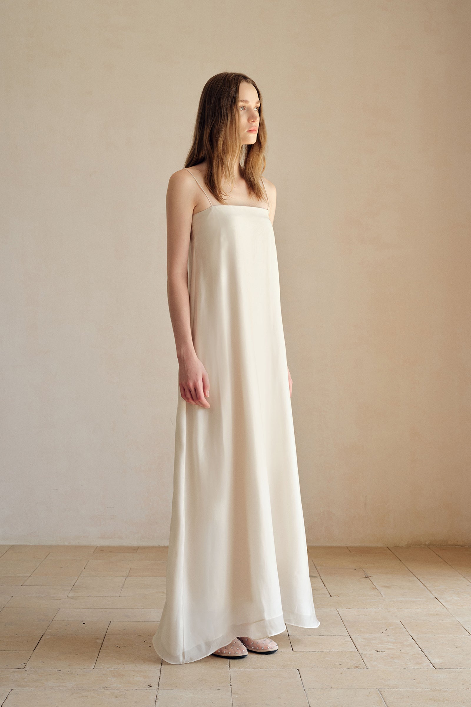 Isle Organza Silk Blend Maxi Dress