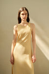 Yarra Linen Dress (Soft Butter)
