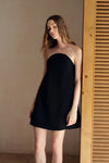Luna Shift Dress (Black)