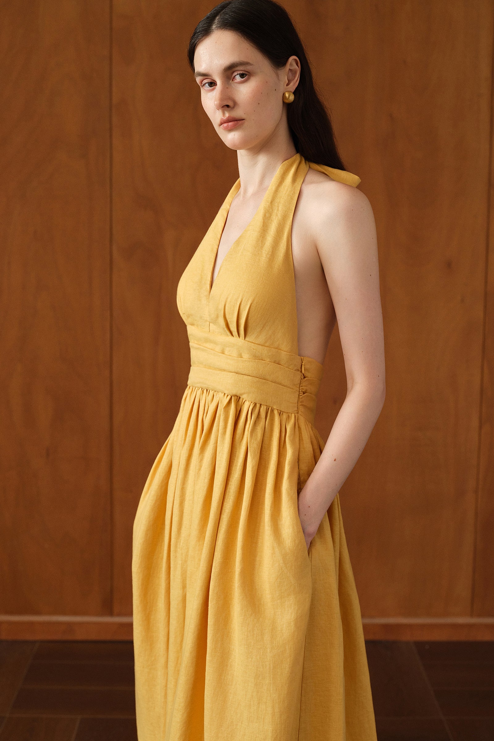 Penelope Dress (Marigold)