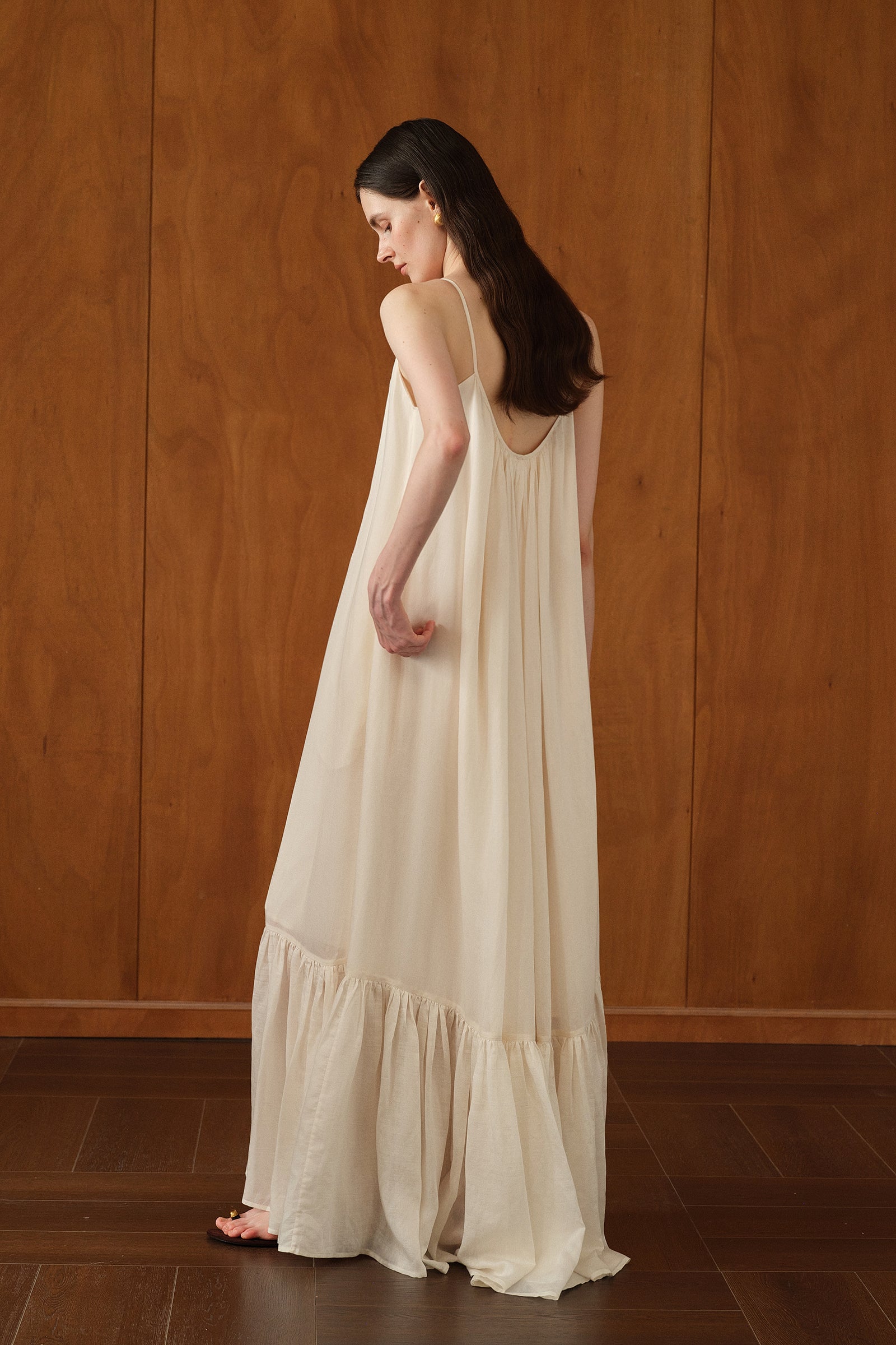 Paloma Dress (Ecru Mist)