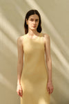 Yarra Linen Dress (Soft Butter)