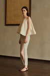Mara Linen Midi Skirt (Natural Linen)